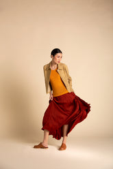 Clog Kiki – caramelo